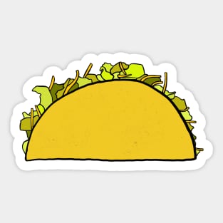 Taco Sticker